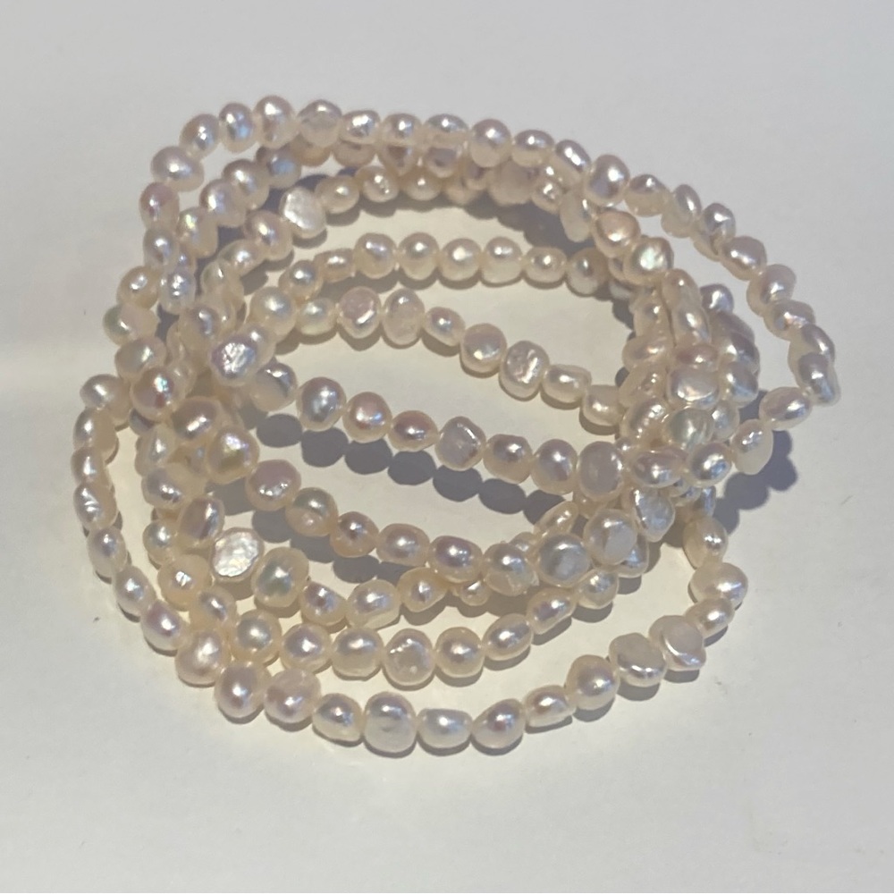 Freshwater Pearl Bracelets (set of 5)